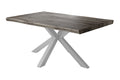 #holzgrau-optik #120x80 #spider-gestellsilber