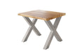 #holzwildeiche-optik #80x80 #x-gestellsilber