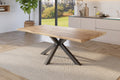 #holzwildeiche-optik #220x100 #spider-gestellschwarz