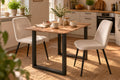 #naturfarben #80x80 #u-gestellschwarz