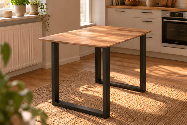 #naturfarben #80x80 #u-gestellschwarz